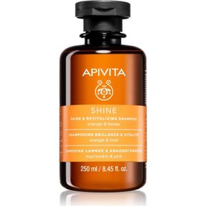 Apivita Holistic Hair Care Orange & Honey Revitaliserende Shampoo voor Versterking en Glans van Haar 250 ml