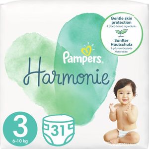 Pampers Harmonie Size 3 wegwerpluiers 6 – 10 kg 31 st