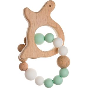 Biberschatz Teether Tortuga Verde bijtring 1 st