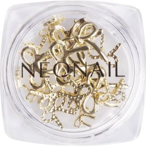 NEONAIL - Nageldecoraties - 3D Gouden Strikken - Nail Art - Decoratie