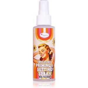 theBalm Twice as Nice Priming & Setting Spray Fixatie Make-up Spray 100 ml