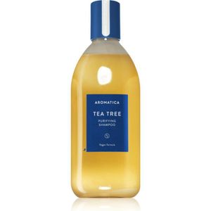 Aromatica Tea Tree Balancing Dieptereinigende Shampoo voor Vette Hoofdhuid 400 ml