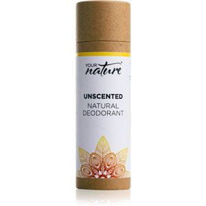 Your Nature Natural Deodorant Deo Stick Unscented 70 g