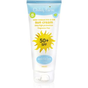 Childs Farm Suncare Zonnebrandcrème SPF 50+ Parfumvrij 100 ml