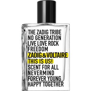 Zadig & Voltaire THIS IS US! EDT Unisex 50 ml