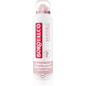 Borotalco - Onzichtbare Spray - Deodorant - Roze - Formule Zonder Alcohol - 6 x 150 ml