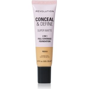 Makeup Revolution - Conceal & Define - Matterende Make-up Tint - 23 ml