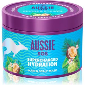 Aussie - SOS Supercharged Hydration - Kalmerend Hydraterend Masker - 500 ml