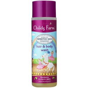 Childs Farm Hair & Body Wash Wasemulsie voor Lichaam en Haar Blackberry & Organic Apple 250 ml