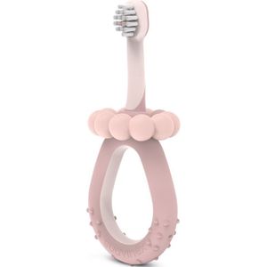 Suavinex - Tandenborstel voor Baby's - Roze - Voor 0 tot 2 Jaar - Ergonomisch