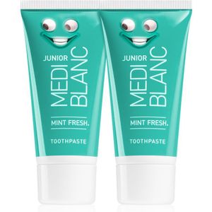 MEDIBLANC JUNIOR - Kinder Tandpasta - Mint Fresh - 2x50 ml