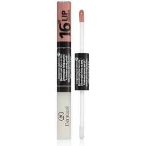 Dermacol 16H Lip Colour Langaanhoudende 2 fasen Lippenstift en Lipgloss Tint 14 4.8 g
