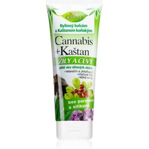 Bione Cosmetics - Cannabis + Chestnut - Kruiden Fluid - 200 ml - Voor Verzorging van Spataders