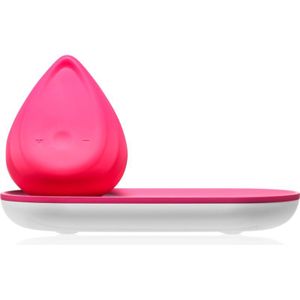Biird Evii vibrator met oplaadstandaard Pink 7 cm