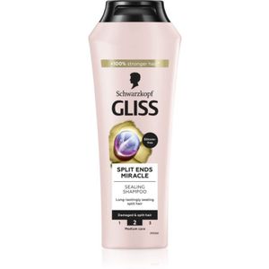Schwarzkopf Gliss Split Ends Miracle Herstellende Shampoo voor Geslpeten Haarpunten 250 ml
