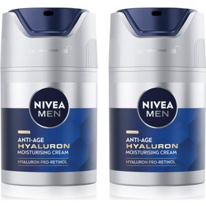 NIVEA MEN Hyaluron Pro-Retinol Crème tegen Rimpels handige verpakking