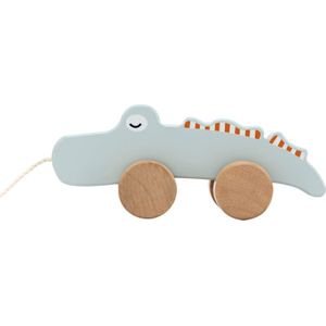 Tryco Wooden Crocodile Pull-Along Toy Speelgoed van hout 1 st