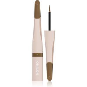 Notino - Serum-Infused Lifeproof Eyebrow Liner - Wenkbrauwliner - 01 Blonde - 2.8 ml