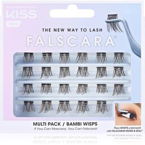 KISS - Falscara Wimpers - Multi Bambi - Vederlicht - Herbruikbaar