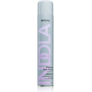 Indola Flexible Hair Spray Haarlak voor Natuurlijke Fixatie 500 ml