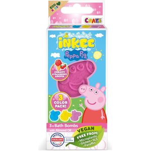 Peppa Pig - Bath Bomb - Badbom - Kinderen - 3x15 g