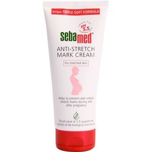 Sebamed Anti-Stretch Mark Cream Bodycrème  voor Preventie en Vermindering van Zwangerschapsstriemen - Striea 200 ml