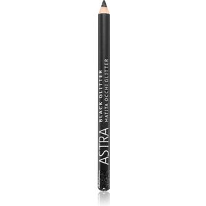 Astra - Black Glitter Eyeliner - Zwart - 1,1 gr