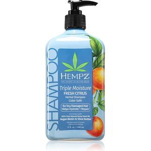 HEMPZ Triple Moisture Hydraterende Shampoo voor het Haar 500 ml