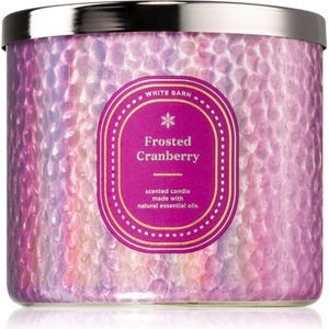 Bath & Body Works Frosted Cranberry geurkaars 411 g