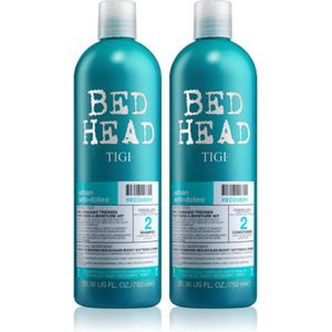 TIGI - Bed Head Urban Antidotes Recovery - Cosmetische Set - Voor Droog en Beschadigd Haar - 750 ml Shampoo en Conditioner