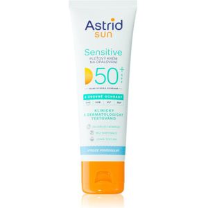 Astrid - Sun Sensitive - Gezichtscrème - SPF 50+ - Waterproof - 50 ml