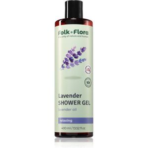 Folk & Flora - Lavender - Douchegel - 400 ml