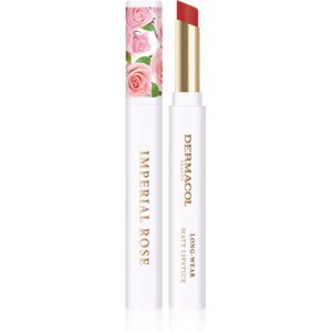 Dermacol Imperial Rose Matterende Lippenstift met Rozen Geur Tint 04 1,6 g