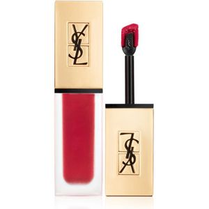 Yves Saint Laurent Tatouage Couture ultramatterende vloeibare lipstick Tint  10 Carmin Statement - Medium Blue Red 6 ml