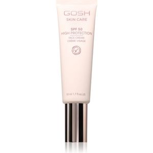 Gosh - Skin Care SPF50 - Beschermende Crème - 50 ml - Voor Droge en Gevoelige Huid