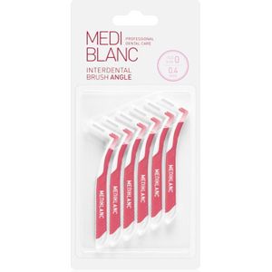 MEDIBLANC - Interdental Pick-brush Angle - Interdental Borsteltjes - Pink - 6 st