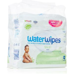 Water Wipes Baby Wipes Soapberry 4 Pack Tedere Vochtige Babydoekjes 4x60 st