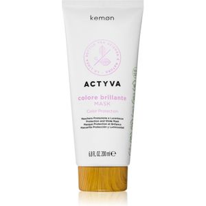 Kemon - Actyva Colore Brillante - Haarmasker - 200 ml