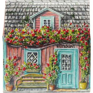 Bohemia Gifts & Cosmetics Little House of Rose Vaste Zeep met Rozen Geur 80 g