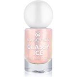 essence - GLASSY ICE - Nagellak - 5 ml - Veganistisch - Vrij van Microplastics
