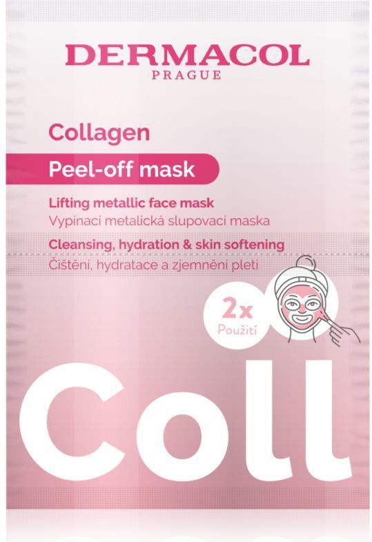 Dermacol - Collagen Lifting - Peel-Off Masker - 2x8 ml