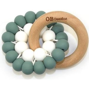 O.B Designs Teether Toy bijtring Ocean 3m+ 1 st