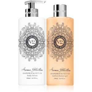 Vivian Gray - Aroma Selection Gift Set - Cosmetica Set - Grapefruit & Vetiver - 500 ml