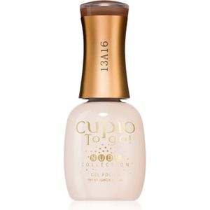 Cupio To Go! Nude Gel Nagellak voor UV/LED Lamp Tint Espresso 15 ml