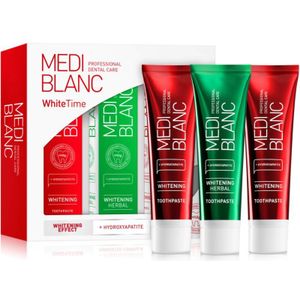 MEDIBLANC - Dental Care White Time Set - Tandverzorgingsset - 3x100 ml