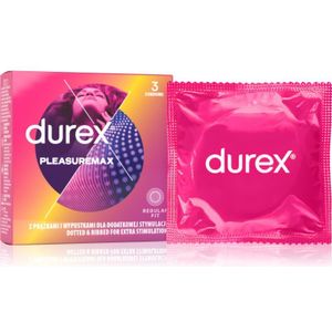Durex Pleasuremax condooms 3 st