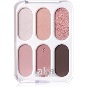 Laka Forever6 Eye Palette oogschaduw palette Tint 03 Prim Rose 7 g