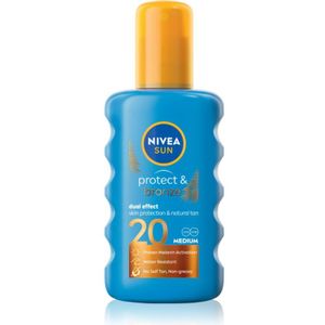 NIVEA - Protect & Bronze - Bruiningsspray - SPF 20 - 200 ml