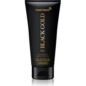 Tannymaxx Black Gold 999,9 Zonnebrandcrème met Bronzer voor Intensieve Bruining 200 ml