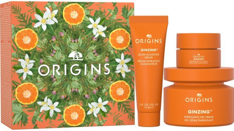 Origins Ginzing Gloedversterkende set met stimulerende gelcr�me